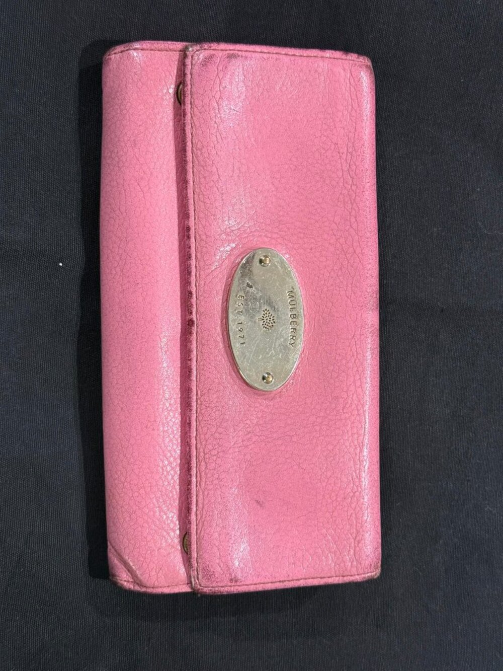 Mulberry Leather Wallet In Need of Some Touch-Ups